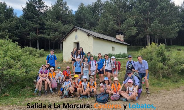 Acampada en La Morcuera, Castores y Lobatos, 30 de mayo-1 de junio
